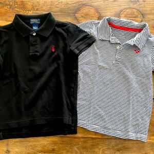 EUC Boys Golf Shirts. Ralph Lauren Polo (size 5), Carters (4T)